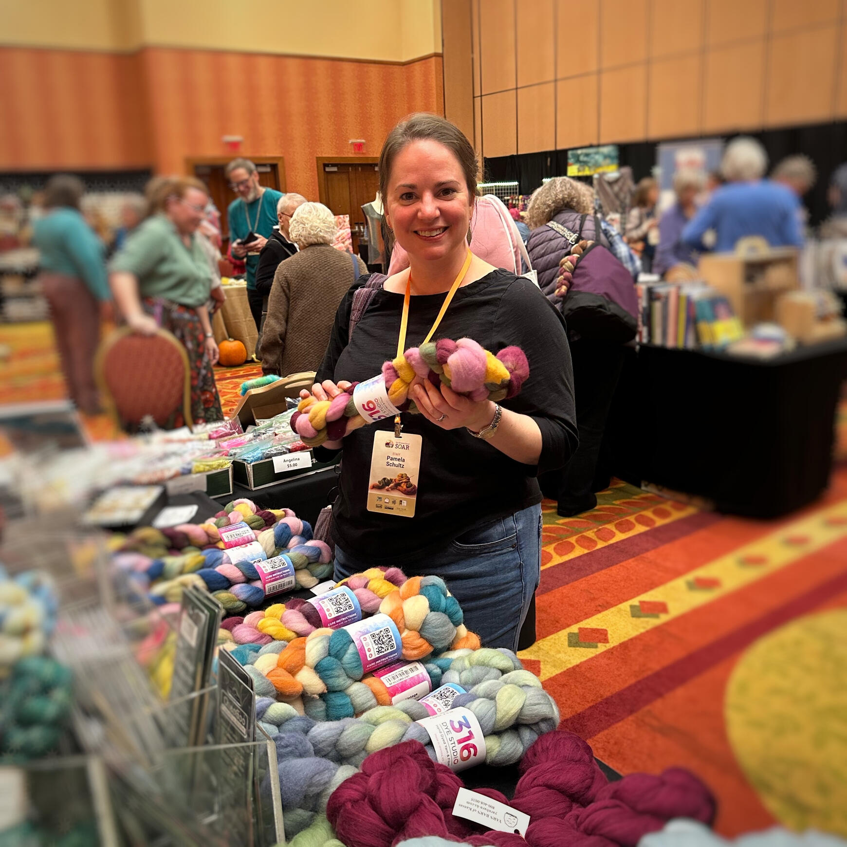 Shop vendors in the marketplace.